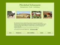 pferdehof-schumann.de Webseite Vorschau