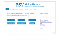asv-wuerzburg.de Webseite Vorschau