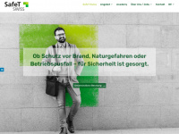 safet.ch Webseite Vorschau