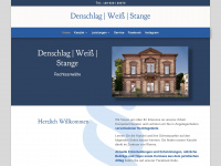 denschlag-weiss.de Webseite Vorschau