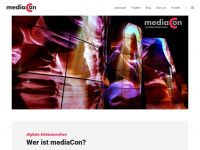 mediacon.at Webseite Vorschau