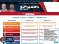 bioprocessingsummit.com Webseite Vorschau