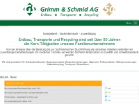 grimm-schmid.ch Webseite Vorschau