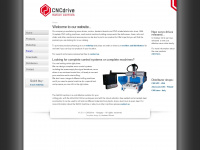 cncdrive.com Webseite Vorschau