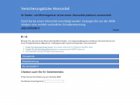 versicherungslücke.ch Webseite Vorschau