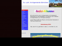 kirchgemeinde-boernichen.de Webseite Vorschau