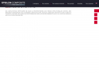 epsilon-composite.com Webseite Vorschau