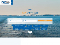 tsf-ferries.com Webseite Vorschau