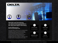 delta-veranstaltungstechnik.de Webseite Vorschau
