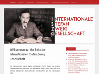 stefan-zweig.com Webseite Vorschau