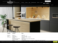 falco-woodindustry.com Webseite Vorschau