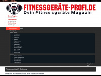 fitnessgeraete-profi.de Webseite Vorschau