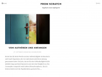 start-from-scratch.de Webseite Vorschau