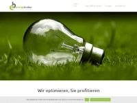 energy-broker.at Webseite Vorschau
