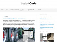 techpluscode.de Webseite Vorschau