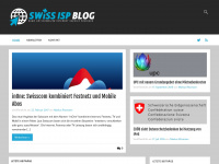 isp-blog.ch Webseite Vorschau