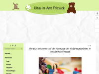 kitas-amt-friesack.de Webseite Vorschau