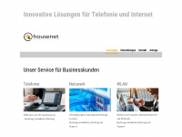 housenet.at Webseite Vorschau