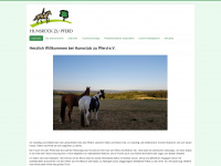 hunsrueck-zu-pferd.eu Webseite Vorschau