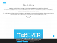 mobeyer-stiftung.org Webseite Vorschau