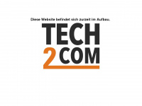 tech2com.de Webseite Vorschau