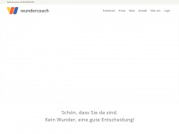 wundercoach.net Webseite Vorschau