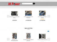 hk-power.de Webseite Vorschau