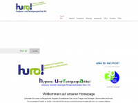 hura-ag.ch Webseite Vorschau