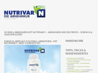 nutrivar-n.com Webseite Vorschau