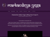 markandeya-yoga.com Webseite Vorschau