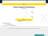 parkenflughafenbrandenburg.de Webseite Vorschau