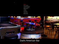 dads-american-bar.de Webseite Vorschau