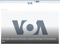 voacambodia.com Webseite Vorschau
