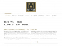 primus-muenchen.de Webseite Vorschau