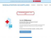 sozialstation-schafflund.de Webseite Vorschau