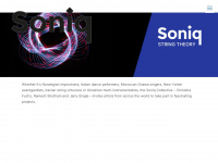 soniq-music.com Webseite Vorschau