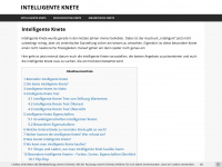 intelligente-knete.net Webseite Vorschau