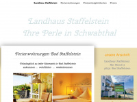 landhaus-staffelstein.de Webseite Vorschau