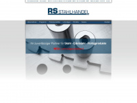 rs-stahlhandel.at Webseite Vorschau