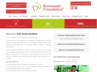rootcanalfoundation.com Webseite Vorschau