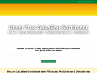 frux-galabau.de Webseite Vorschau