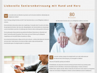 seniorenbetreuung-individuell.de Webseite Vorschau