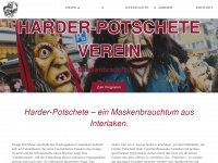 harderpotschete.ch Webseite Vorschau