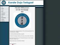karate-trebgast.de Webseite Vorschau
