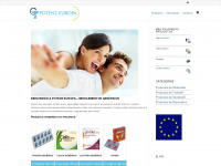 potenz-europa.com Webseite Vorschau
