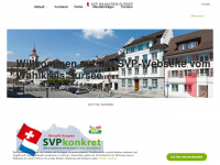 svp-wahlkreissursee.ch Webseite Vorschau