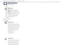 grossmann-baugesellschaft.de Webseite Vorschau