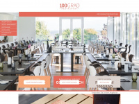 100grad-restaurant.de Webseite Vorschau