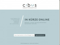 werbeagentur-cibus.at Webseite Vorschau
