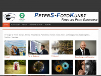 peters-fotokunst.de Webseite Vorschau